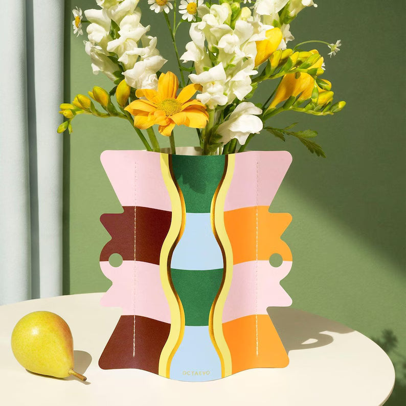 Mini Paper Vase - Water-Resistant Paper