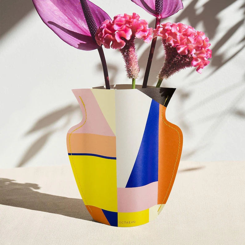 Bazaar Mini Paper Vase