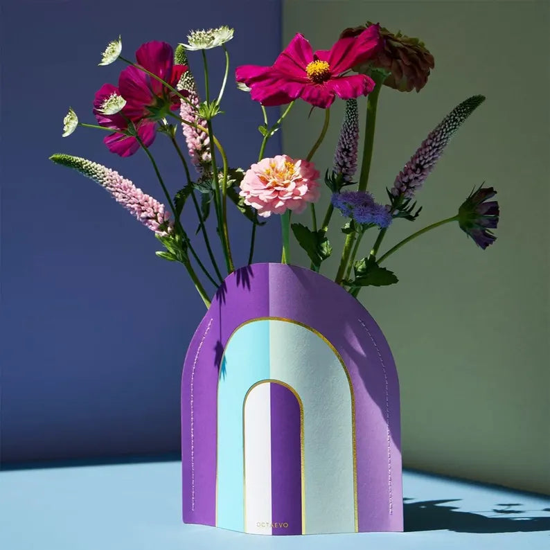 Mini Paper Vase Riviera Arch